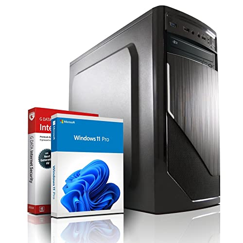 shinobee Entry Gaming/Multimedia/Office Computer mit 3 Jahren Garantie! | AMD Athlon 3000G 4-Threads, 3.50 GHz | 16GB DDR4 | Radeon™ Vega 3 Graphics 4GB | 256 GB SSD + 1TB | WLAN |DVD±RW|Win11#6516