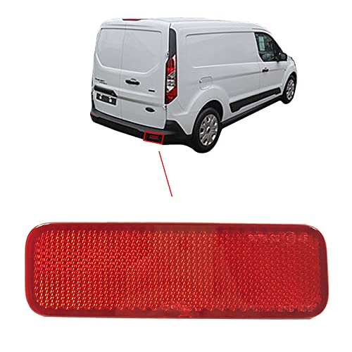 Stoßstangen-Reflektor hinten rechts rechts für Fahrer, kompatibel mit Ford Transit Connect Tourneo Custom 2013 auf 1778457, BK21515B0AA