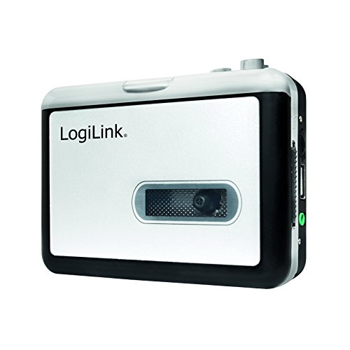 LogiLink UA0281 Kassetten-Digitalisierer mit USB Anschluss Silber