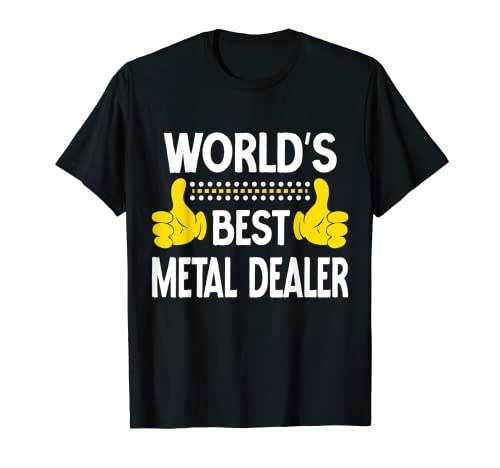 Weltbester Metallhändler Job Titel Beruf Metallhändler T-Shirt