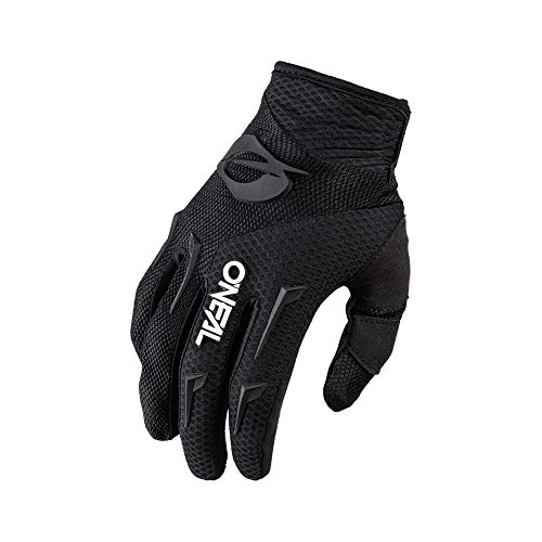 O'NEAL | Fahrrad- & Motocross-Handschuhe | MX MTB DH FR Downhill Freeride | Langlebige, flexible Materialien, belüftete Handinnenfäche | Women's Element Glove | Damen | Schwarz Weiß | Größe S