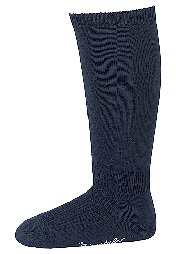 Sterntaler Baby - Jungen Kniestrümpfe Dp Uni Socken, Marine, 15-16 EU