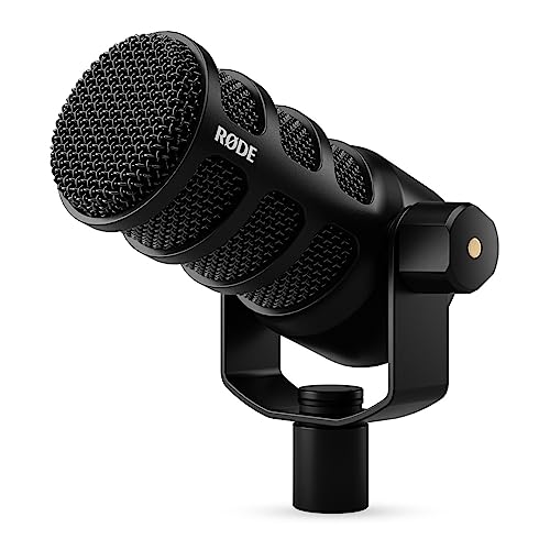 RØDE PodMic Dynamisches XLR/USB Sprechermikrofon für Podcasts, Streaming, Gaming, Musikproduktion und Content Creation