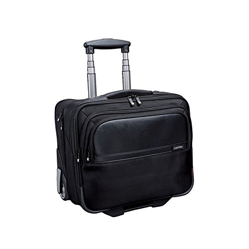 Lightpak 46101 Business Trolley Executive Line Bravo 1, aus strapazierfähigem Nylon, ca. 41 x 37 x 24 cm, schwarz