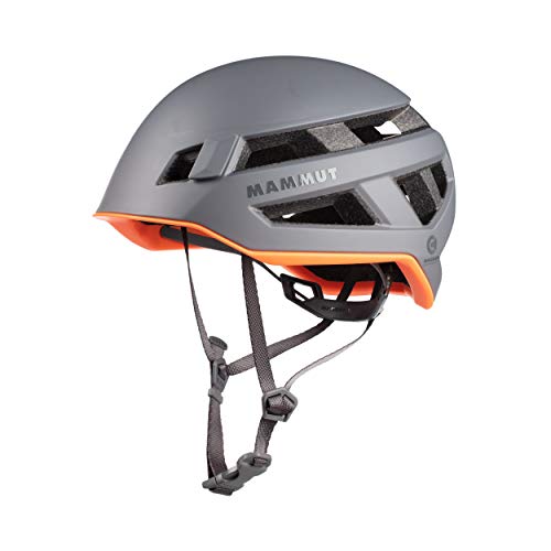 Mammut Unisex – Erwachsene Crag Sender Helmet Leichter Kletterhelm mit Kevlarverstärkungen, Titanium, 56-61cm