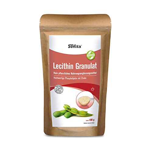 Sovita Lecithin Granulat | Natürliches Soja-Phospholipid | Für Zellgesundheit & Energie