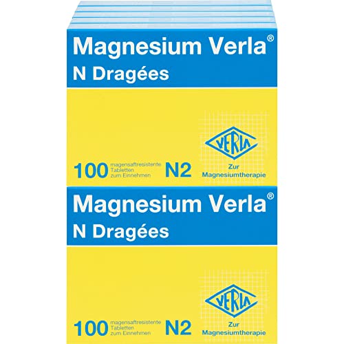 MAGNESIUM VERLA N 10X100St Dragees PZN:7330597