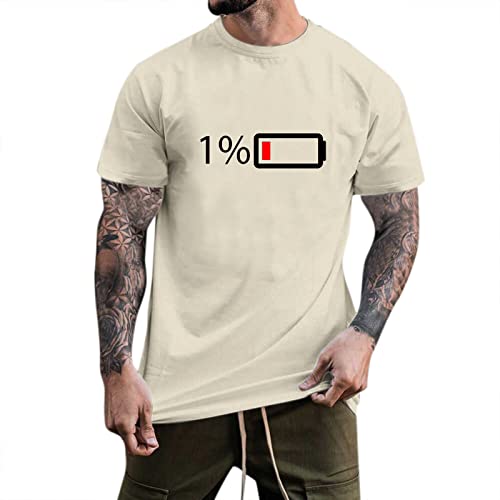 Generisch T-Shirt Kurzarm Premium Rundhals Shirt für Herren 100% Baumwolle Vintage Bikershirt Größen S-5XL Regular Schnitt Farbe Camo Grau/Weiß T-Shirts FüR Herren 5XL 10Er