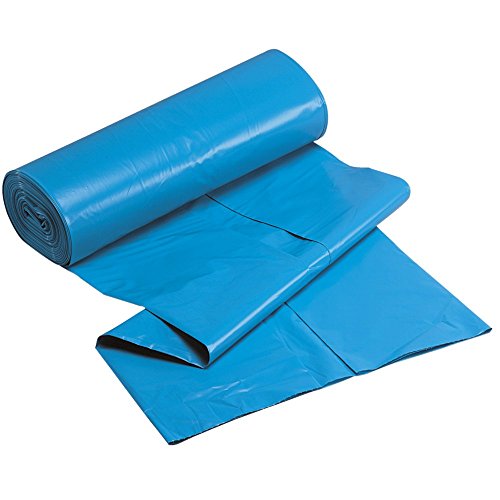 IG-AS Müllsäcke 60, 120, 200, 240 Liter Stark Reißfest, blau oder schwarz (120L Typ-100, Blau, 60)