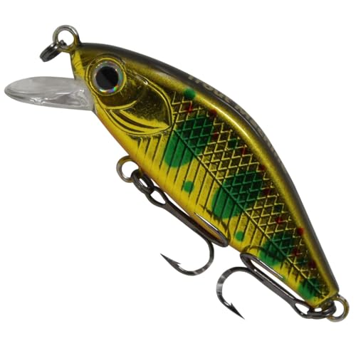 Seika Pro Wobbler Trout Machine 4,5cm 4,4g - Forellenwobbler, Farbe:Perch