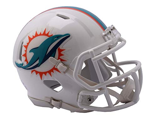 NFL Riddell Football Speed Mini Helm Miami Dolphins