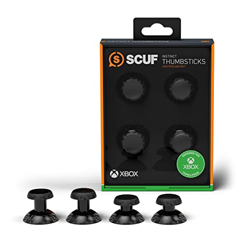 Scuf Instinct austauschbare Thumbsticks 4er-Pack, Ersatz-Joysticks Instinct Pro Performance-Controller für Xbox Series X|S - Schwarz