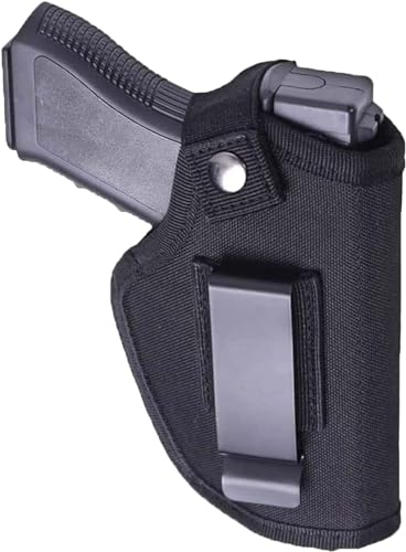 SovZovy Pistolenholster,Holster,Verdeckte Pistolenholster für Männer Frauen,abnehmbare Gürtelholster Training Gun Pouch,Gelten Klein und Großpistolen Rechts und Linkshänder (Universal-Typ) Schwarz