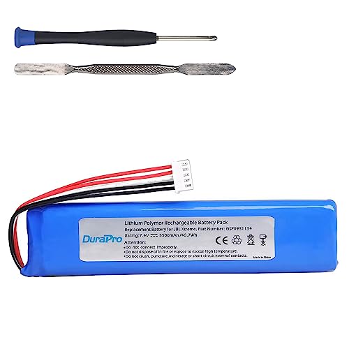 1Pc 7.4V 5500mAh DuraPro Akku GSP0931134 für JBL Xtreme Bluetooth Lautsprecher