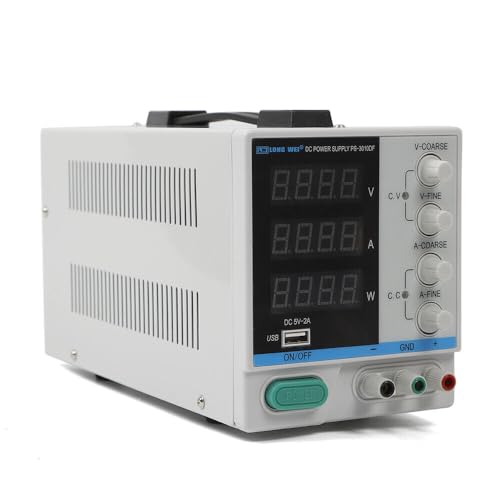 Labornetzgerät Laboratory Power Supply Lab Adjustable Labornetzteil LED-Anzeige DC Power Supply 0-30V 0-10A