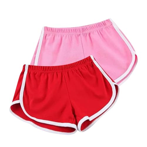 2Pcs Damen Sport Shorts Set für Zuhause Shorts Damen Sommer Yoga Shorts Lässig Running Shorts Kurze Hosen Damen Leicht Laufshorts Zweiteilig Laufhose Kurz Sporthose Trainingshose Sportshorts