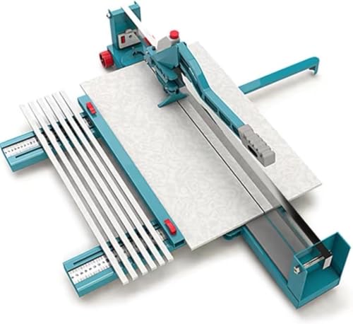 kaileFURN High Precision Manual Tile Cutter with Wheels, Floor Tile Cutting Machine for Wall Tiles, Porcelain Ceramics, 1200mm Cutting Width, Cutting Thickness 6-15Mm