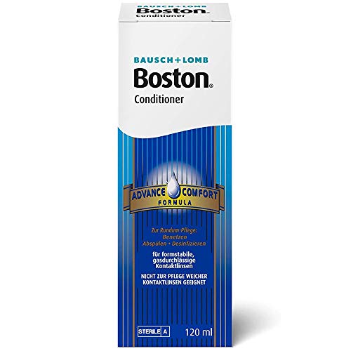 Bausch + Lomb Bausch und Lomb Boston Conditioner, Kontaktlinsen Aufbewahrungslösung für harte Kontaktlinsen, Einzelflasche , 120ml (1er Pack)