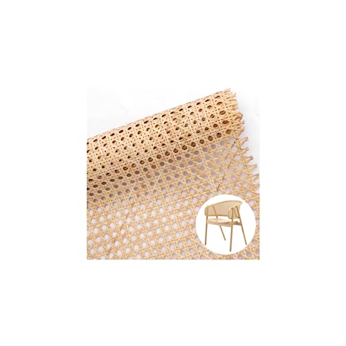 Rattan Gurtband,35 x 100cm Natürliches Rattan Webbing Geflecht, Möbel Wiener Geflecht für Caning Projekte,Bastelprojekte,Heimdekoration