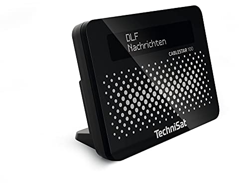 TechniSat CABLESTAR 100 - DVB-C Radio Tuner, Kabelradio, Radio für digitales Kabelfernsehen von Vodafone, Unitymedia usw. (zur Aufrüstung einer vorhandenen Musik-Anlage) schwarz