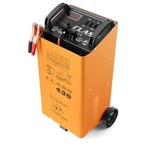 Wiltec Batterieladegerät Batterie 12V 24V Ladegerät Akkuladegerät Boost 430