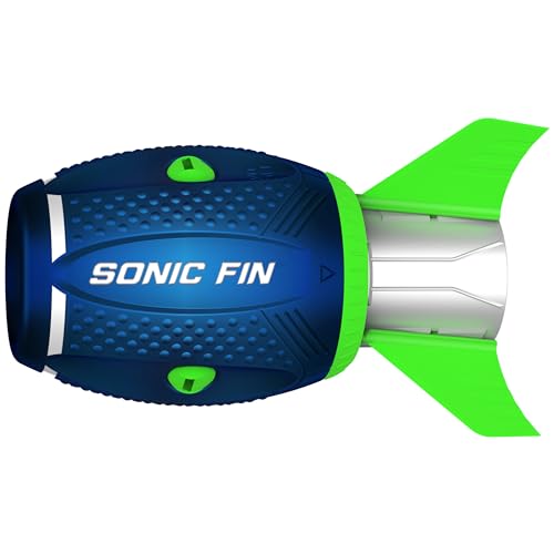 Aerobie Sonic Fin Football, aerodynamischer leistungsstarker Outdoor-Football für Kinder und Erwachsene