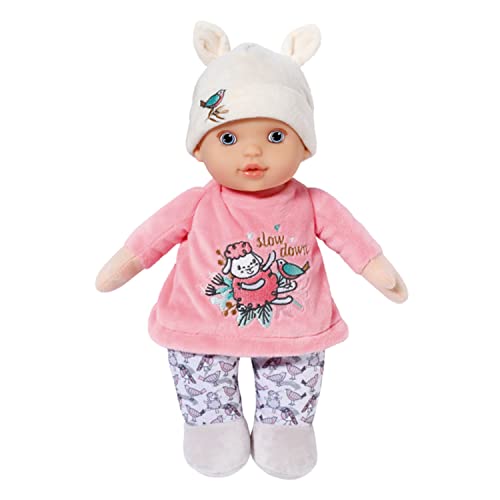 Baby Annabell Sweetie for babies - 30 cm soft bodied doll with integrated rattle - Suitable from birth - 706428, Rosa