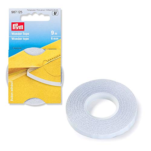 Prym 6 mm 9 m Wonder Tape, Polyester, transparent 6,5 x 6,5 x 0,6 cm