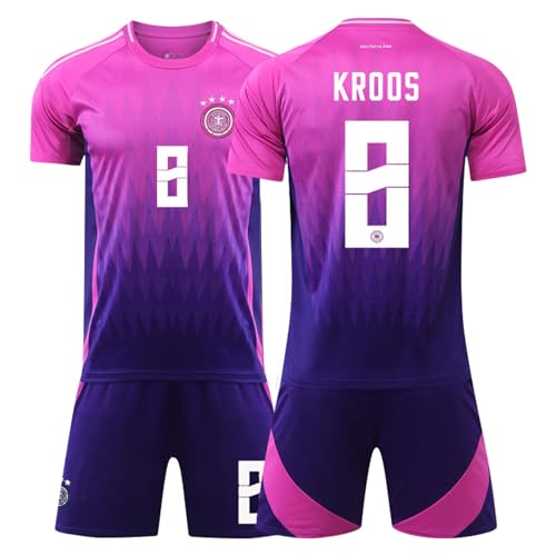 Fussball Trikot Kinder, Deutschland Trikot 24/25 Kinder, Fußballtrikots, Heim/Auswärtstrikot, Outdoor Football Jersey, 24/25 Heim/Auswärtstrikot Trikot Fußballtrikot, Deutschland Trikot für Jungen