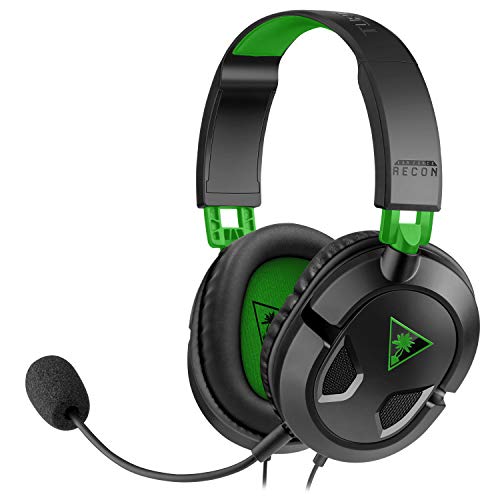 Turtle Beach Ear Force Recon 50X Binaural Kopfhörer Schwarz, Grün – Kopfhörer (PC/Spiele, Binaural, Kopfband, Xbox One, Playstation 4, PC, Mac, kabelgebunden) (TBS-2303-02)