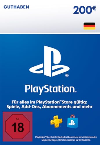 200€ PlayStation Store Guthaben | PSN Deutsches Konto [Code per Email]