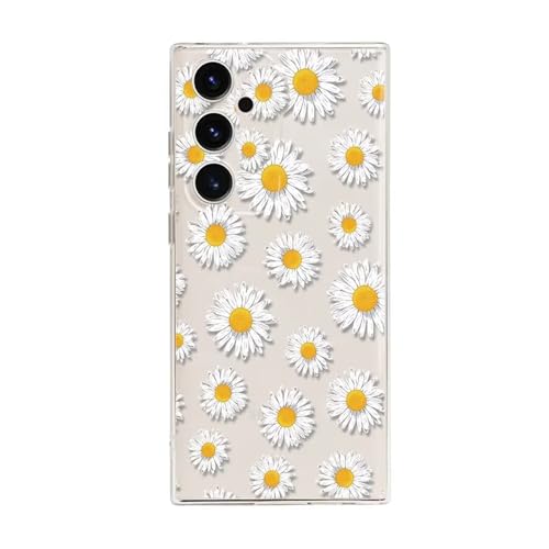 Rnrieyta Miagon Kreativ Blume Hülle für Samsung Galaxy S20,Schmetterling Blätter Blumen Flower Serie Schutzhülle Transparentes Weich TPU Cover Dünne Kratzfeste Silikon Gel