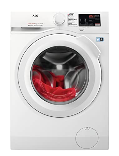 AEG L6FBG51470 Waschmaschine / Serie 6000 mit ProSense / Testsieger der Stiftung Warentest / 7,0 kg / Leise / Mengenautomatik / Nachlegefunktion / Kindersicherung / Wasserstopp / 1400 U/min