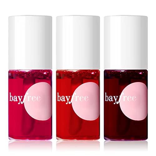 bayfree Lip Tint Stain Set, Farben Lippenstift Wasserfester Langhaftende Transferfest, Leicht, Natural Mattes Finish (fruit platter)