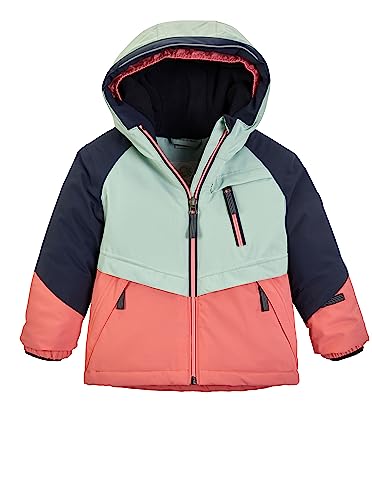 first instinct by killtec unisex Skijacke wasserdicht/Funktionsjacke mit Kapuze und Schneefang FISW 38 MNS SKI JCKT, dunkelblau, 98-104