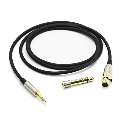 Ersatz-Audio-Upgrade-Kabel kompatibel mit AKG K240, K240S, K240MK II, Q701, K702, K141, K171, K181, K271s, K271 MKII, M220, Pioneer HDJ-2000 Kopfhörern, 1,2 m