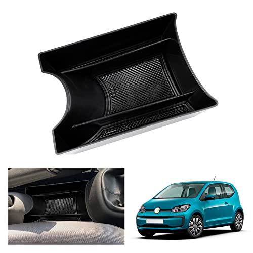 GAFAT V W UP GTI/Seat MII/Skod-a Citigo 2013-2023 Mittelkonsole Aufbewahrungsbox, Organizer Tray Handschuhfach Unten die Mittelkonsole, Kompatibel mit VW UP Zubehör