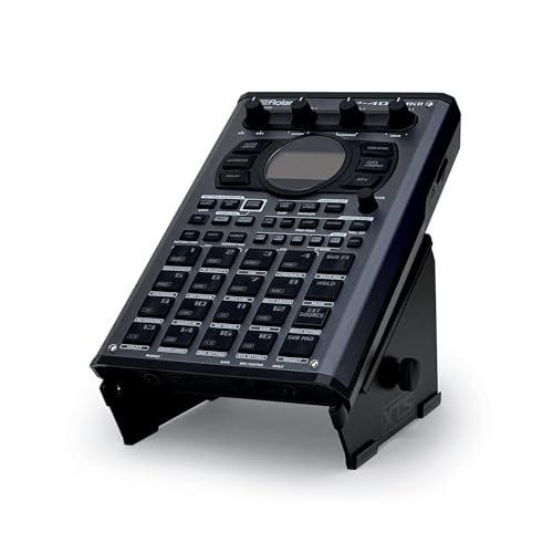 XTS Stand Small, Ständer (stabiler und tragbarer Desktop-Ständer für Pedals, Synths, Effektgeräte und mehr, mit anpassbarer Breite von 16,76 cm bis 26,42 cm, Neigungswinkel von 30 Grad)