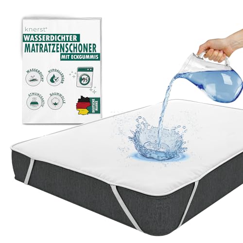 Matratzenschoner 70x140 Baby wasserdicht - wasserdichte Matratzenauflage - Wasserdicht, Atmungsaktiv & Antibakteriell - Nässeschutz 70x140 waschbar - Nässeschutz Matratze mit hygienischem Schutz