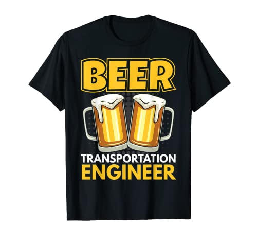 Biertransport Ingenieur Bierlieferant T-Shirt