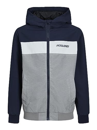 Jack & Jones Rush Blocking Hooded Bomber Jacke Kinder - 164