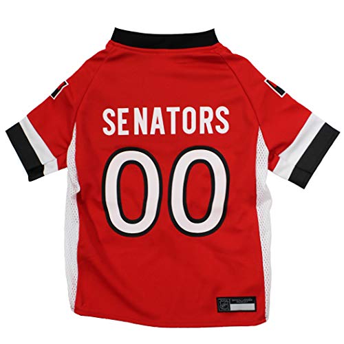 NHL Ottowa Senators Jersey FÜR Hunde & Katzen, L - Lassen Sie Ihr Haustier EIN echter NHL-Fan Sein.