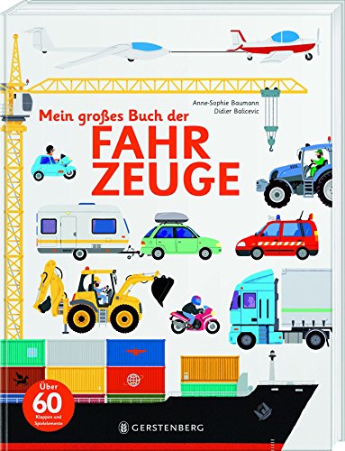 Mein großes Buch der Fahrzeuge: Über 60 Klappen und Spielelemente