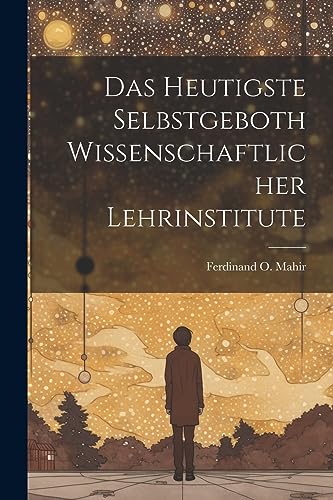 Das Heutigste Selbstgeboth Wissenschaftlicher Lehrinstitute