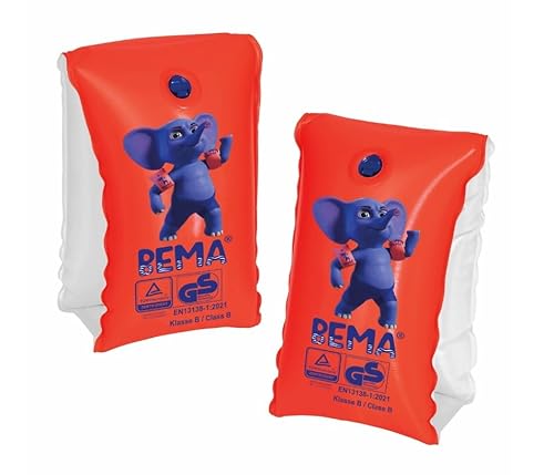 BEMA® Original Schwimmflügel, orange, Größe 0, 11-30 kg / 1-6 Jahre