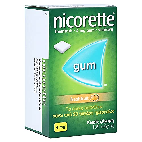 NICORETTE 4 mg freshfruit Kaugummi 105 St