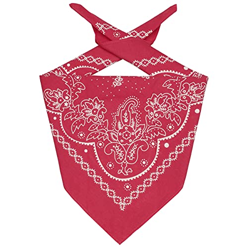 Levi's Herren Paisley Bandana Tuch, Rot (Regular Red), Einheitsgröße