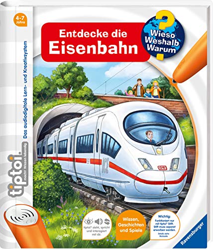 tiptoi® Entdecke die Eisenbahn (tiptoi® Wieso? Weshalb? Warum?, Band 17)