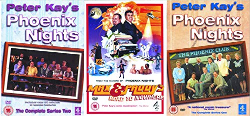 Max & Paddy plus Phoenix Nights All 12 Complete Episdoes First and Second Series Collection: (2 Discs) Season 1 + 2 + Loads of Extras