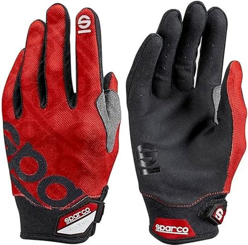 SPARCO MECA 3 HANDSCHUHE GRÖSSE 11 (L) ROT